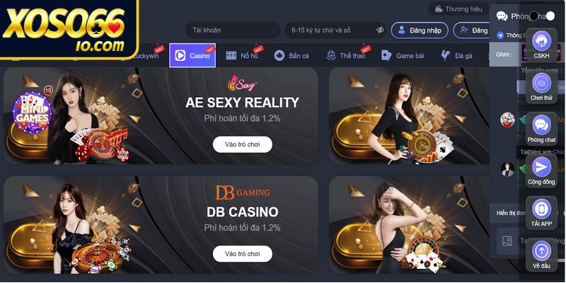 Casino trực tuyến mang đến nhiều lựa chọn cá cược hấp dẫn cho bạn